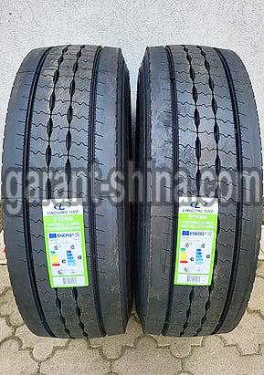 Ling Long ETS100 (рулевая) 315/70 R22.5 156/150L 18PR - Фото реального протектора с этикеткой